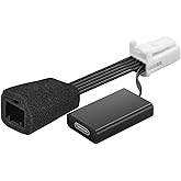 Dashcam Power Adapter 10-Pin (Model B) for Compatible with Select Toyota, Lexus, Subaru Models – Connects to Auto-Dimming Por