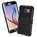 Galaxy S6 Case, Bomea Hybrid Dual Layer Impact Galaxy S6 Hard Case Cover with TPU Protector Skin w/ Kickstand For Samsung Galaxy S6 Phone (All Carriers : AT&T T-Mobile Sprint Verizon International Unlocked Versions) - Black