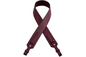 MOISTRI Grain Leather Purse Strap Adjustable Crossbody Replacement Straps for Handbags Monk Head Screws Detachable Gold Clasps Long Winered