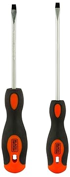 Black + Decker Steel Screwdriver Standard (Orange) & Steel Screwdriver Standard (Orange) Combo