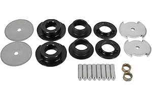 BMR Suspension BK063 Rear Cradle Lockout , Black