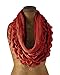 Chic Oversized Ruffle Knitted Infinity Scarf