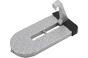 Swpato Car Door Step with Glass Breaker Safety Hammer & Roof Rack Access,Car Automotive Foldable Roof Rack Door Step - Fits Most Car, for SUV and Truck, Max Load 400 lbs