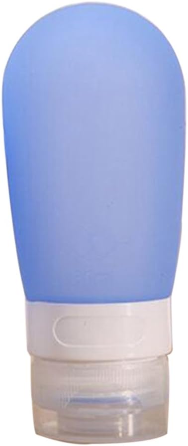 Travel Bottles, Free Portable Soft Silicone Travel Bottles Set Refillable Squeezable Containers for Vacation, Business, Camping