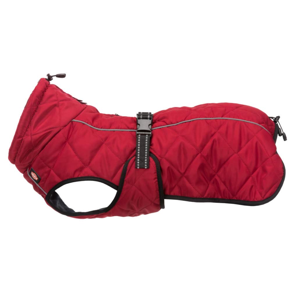 Trixie - minot coat size XS- neckline max 30 cm. red color. for dog. - TR-67981