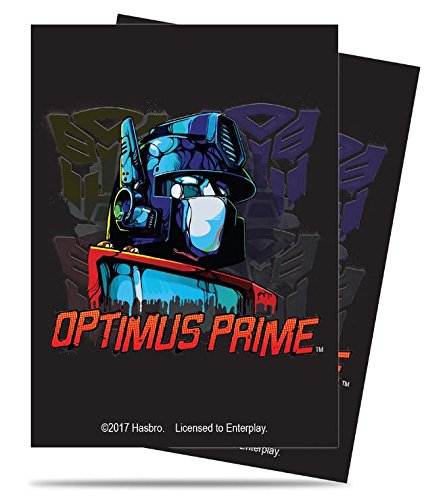 Ultra Pro Transformers Optimus Prime Deck Protectors Sleeves (65 count) Standard Size