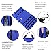 BAGAIL Flat Toiletry Kit, Cosmetic Organizer Bag for Travel Accessories Dark Blue
