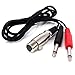 Yeworth 5ft/1.5m XLR to 6.35mm [1/4 inch] Audio Y Splitter Cable, 1 XLR Female to 2 Dual 6.35mm 1/4