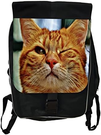 Kitty Wink - Girls Black School Backpack