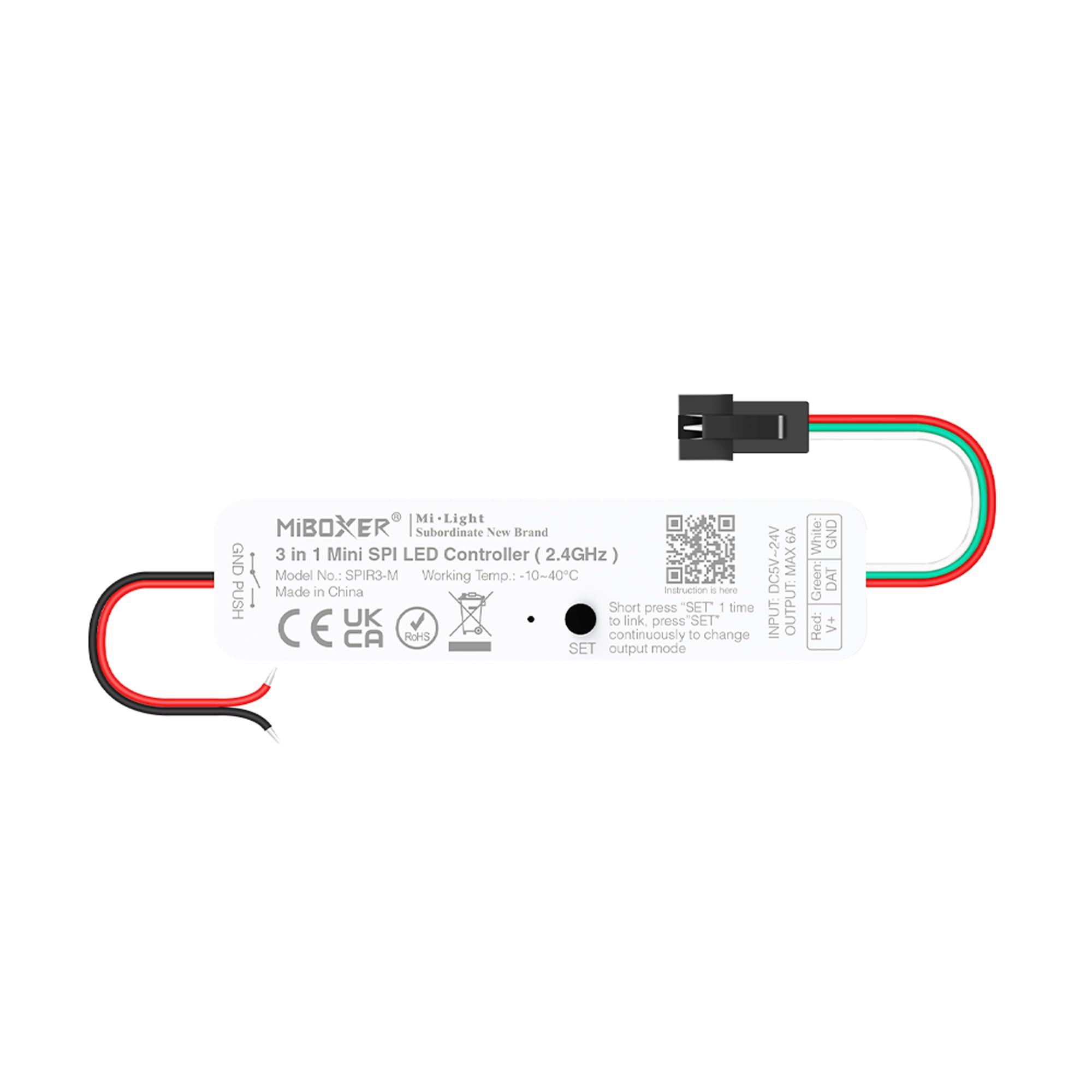 LGIDTECH SPIR3-M Miboxer 3 in 1 Mini SPI LED Controller