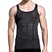 GKVK Mens Slimming Body Shaper Vest Shirt Abs Abdomen Slim,XL(chest size 106cm-110cm/42inches-44inches),Gray