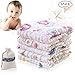 Baby Muslin Washcloths and Towels Premium Extra Soft Newborn Baby Face Towel Baby Registry as Shower Gift 5 Pack (colorful)