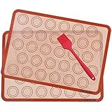 Lot De 2 Tapis De Cuisson Ronds En Silicone Pour Moule à Gâteau De 22,9 Cm, Anti-adhésifs, Réutilisables Pour Moules à Gâteau/pain/pizza/macaron /pâtisserie/biscuits/pain/tarte
