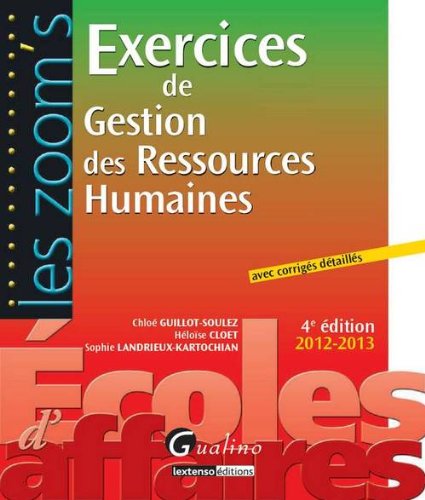 Exercices de gestion des ressources humaines