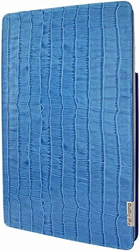 Piel Frama 731COB"FramaSlim" Leather Case for 12.9-Inch Apple iPad Pro - Crocodile Blue