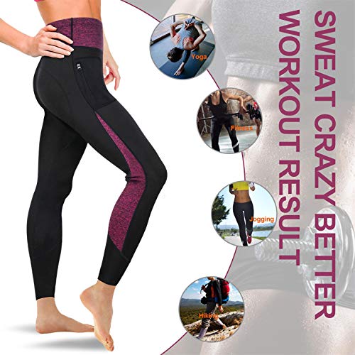 L&Sports 2mm Neoprene Pants Women Weight Loss Ninth Sauna Leggings