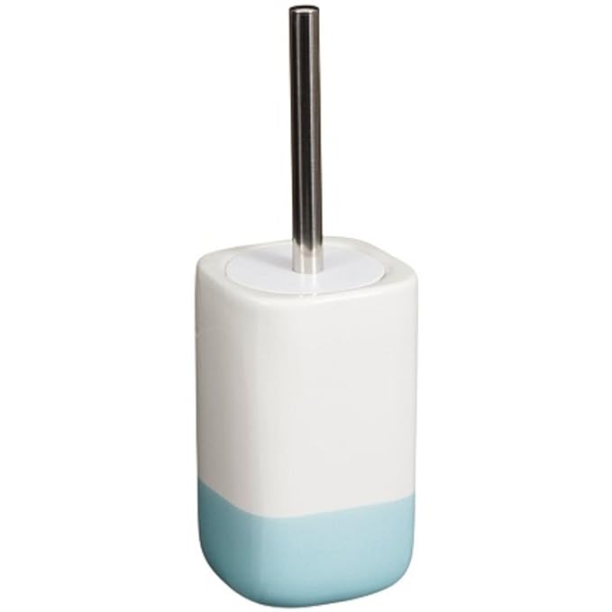 Scotvision® Dipped Aqua Ceramic Toilet Brush& Holder Bathroom Accessory Set Stylish Design
