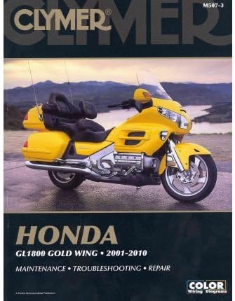 [ { Clymer Honda GL1800 Gold Wing 2001-2010 [With CDROM] } ] BY ( Author ) May-2000 [ Paperback ] Paperback
