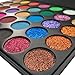 FindinBeauty 35 Colors Eyeshadow Palette Makeup Set, 15 Matte + 10 Shimmer + 10 Pressed Glitter Blending Powder - Bright Natural Smoky Multi Reflective Shades Velvet Texture Eye Shadow Kit