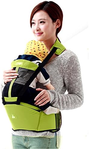 Baby Carrier Breathable Ergo Front-facing Backpack Hiking Shoulder Sling Wrap,Green