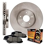 Max Brakes Rear Premium Brake Kit [ OE Series Rotors + Ceramic Pads ] KT018742 Fits: Nissan 2002-2015 Altima 2004-2008 Maxima 2007-2015 Sentra 2011-2017 Juke