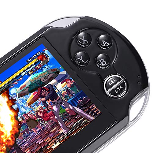 DREAMHAX Handheld Game Console with 4.3 Inch Screen Free 10000 Games, Portable Video Games with 8GB + 32GB Storage, Classic Arcade Retro Game Player Gameboy, Birthday Gifts Presents for Kids Children