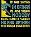 I'm Not Saying I'm Batman Men's Funny T-Shirt - (X-Large) - Black
