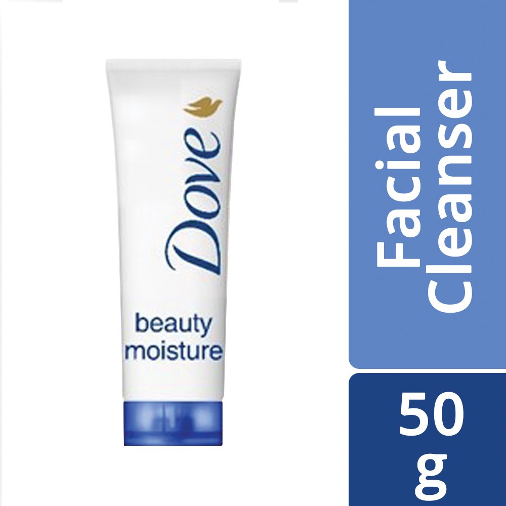 dove beauty moisture facial foam