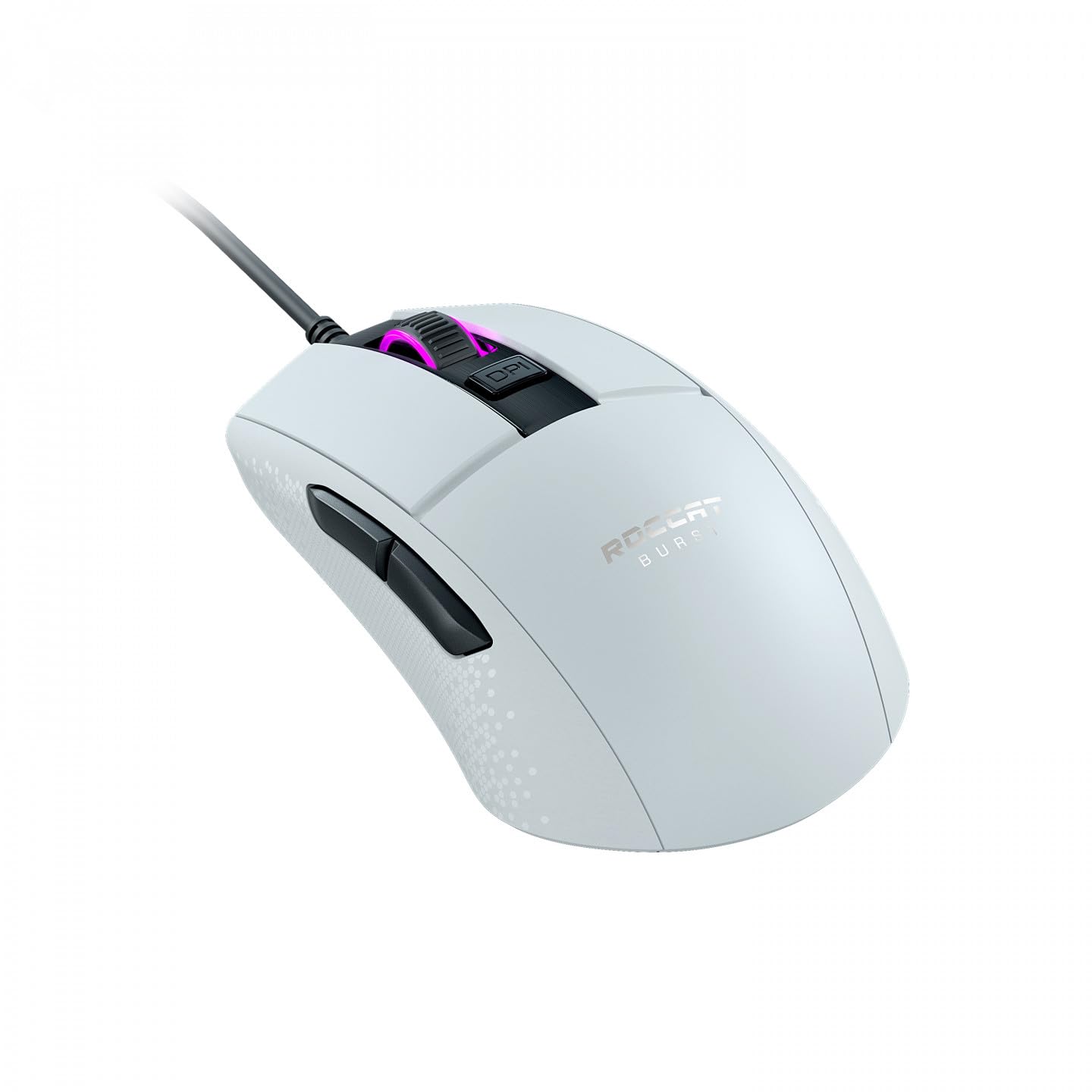 Roccat Burst Core - Extreme Lightweight Optical Core Gaming Mouse (high precision, optical sensor 8,500 dpi, only 68g, designed in Germany), white ROC-11-751