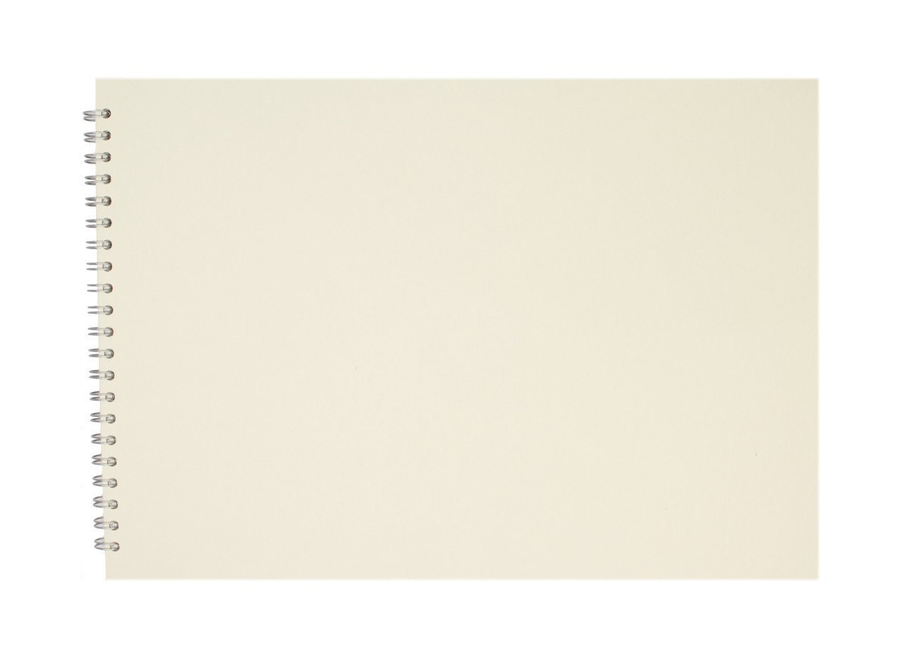 Pink Pig A3 Landscape Sketchbook | White Cartridge, 35 Leaves | Economy Ivory