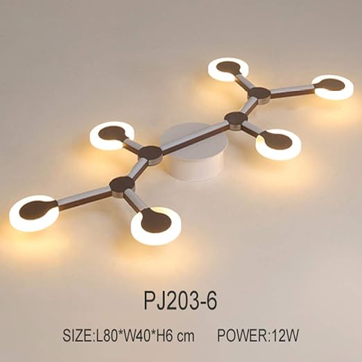 Wsyywd Nordic Kunst Ast Led Wandleuchte Fur Schlafzimmer Restaurant Cafe Moderne Wohnzimmer Beleuchtung 6 Lichter Kuhles Weiss Kein Rc Amazon De Beleuchtung