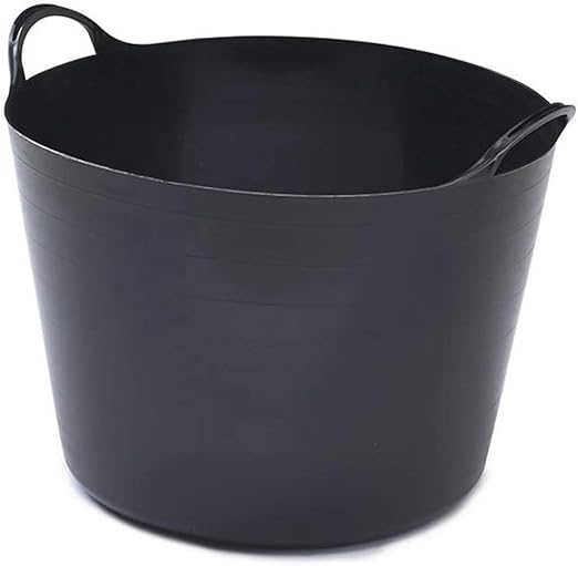 10 x Heavy Duty Flexi Tubs Plastic Work Trugs Large 62 Litre Builders