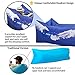 yeacar Inflatable Lounger Air Sofa, Portable Waterproof Indoor or Outdoor Inflatable Couch for Camping Park Hiking Travelling Picnics Pool Music Festivals and Beach Party