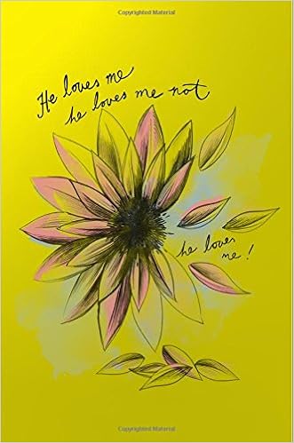 Amazon In Buy He Loves Me He Loves Me Not He Loves Me Blank Lined Journal With Flowers Romantic Journal For Love Notes Yellow Journal With Flower Book Online At Low Prices In