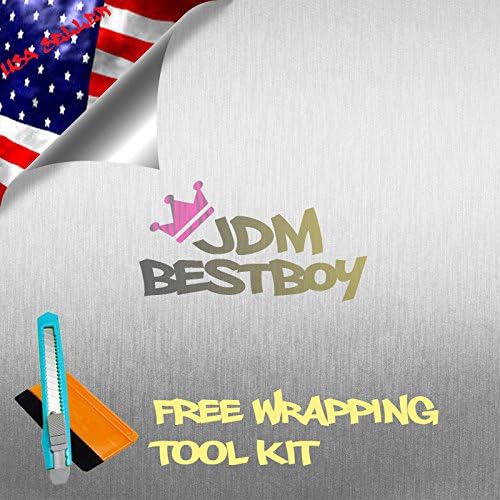 Free Tool Kit Silver Brushed Aluminum Vinyl Wrap Sticker Decal Film Sheet - 36"X60"