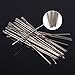 1 mm Coated Lapidary Drill Hole Needle Solid Bits for Jewelry Agate 20Pcs