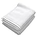 Over the Floor 2 Piece Extra Thick Cotton Bathroom Mat, Luxury Hotel and Spa Quality, White