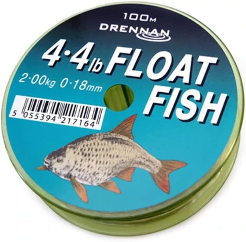 Drennan Float Fish Line 4.4lb Olive Green 100m spool