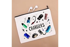 Charger Organizer Bag Portable Electronics Storage Pouch Travel Cable Management Case Waterproof Tech Accessories Kit for Hom