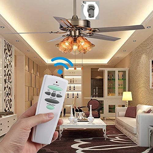BAYICON Universal Ceiling Fan Remote Control and Receiver Kit