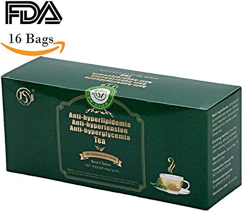 SSZY Tea JSY Healthy Herbal Tea Premium Chinese Tea for Anti-hyperlipidemia Anti-hyoertension Anti-hyperglycemia, All Natural Blend of Oolong Tea Oganic Green Tea