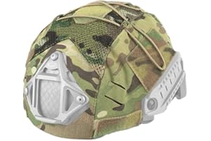 SLUEWI Tactical Cloth Helmet Cover for Fast Helmet,Bump Helmet in Size XL or L/XL,Airsoft Helmet Cover,Without Helmet