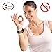 Hoont8482; Natural Mosquito Repellent Wristband + 2 Refills / Powerful Protection and Comfortable Fabric with Velcro Adjustable Strap - Fits All Ages (Blue)