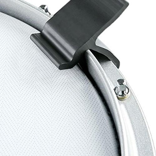 Accessory Drum Clip - Attaches to your drum rim to mount anything you need while you play - Mount video and cell phone attachments, microphone clips, sheet music holders, R.A.M. mounts and more