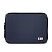 BUBM Double Layer Electronics Organizer, Travel Gadget Bag for Cables, Memory Cards, Flash Hard Drive and More, Fit for iPad or Tablet(up To 9.7