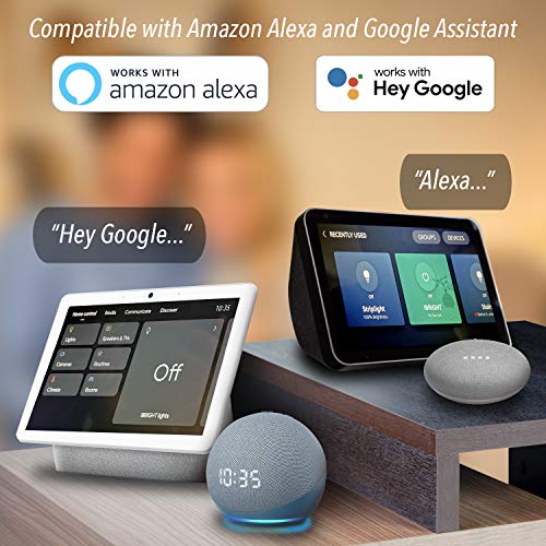 IBRIGHT Smart Dimmer Light Switch (1 or 3Way), 2.4Ghz WiFi, 120 VAC