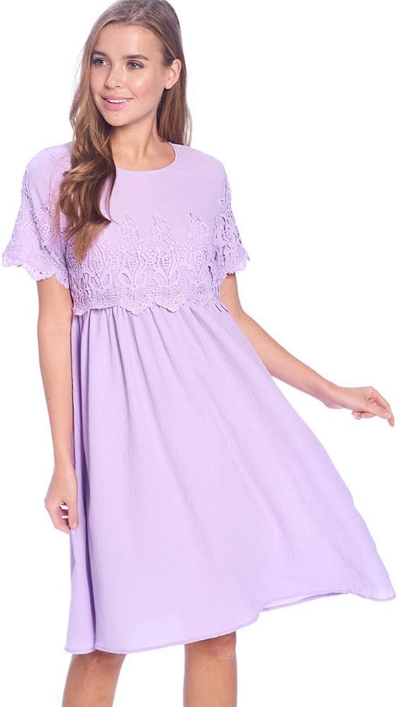 lavender dresses modest