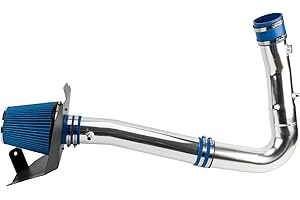 KAX Cold Air Intake Kit Compatible with Dodge Charger 2011-2023 3.6L, Challenger 2011 2018-2023 3.6L, Compatible with Chrysler 300 2011-2023 3.6L, Blue, Cold Air Intake With Heat Shield