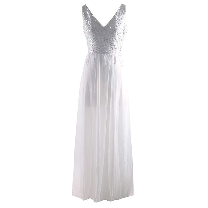 amazon white bridesmaid dresses