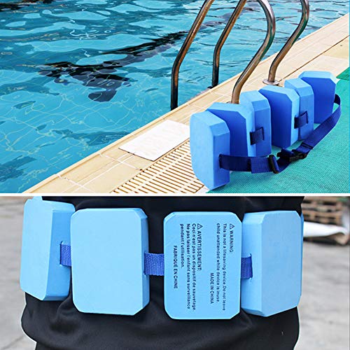 AiLike EVA Swim Belt Floating Waist Belt Aqua Jogger Training Aid for Swimming Beginners (6 Blocks - Suitable Weight for: ≤88lb) - Thumbnail 7